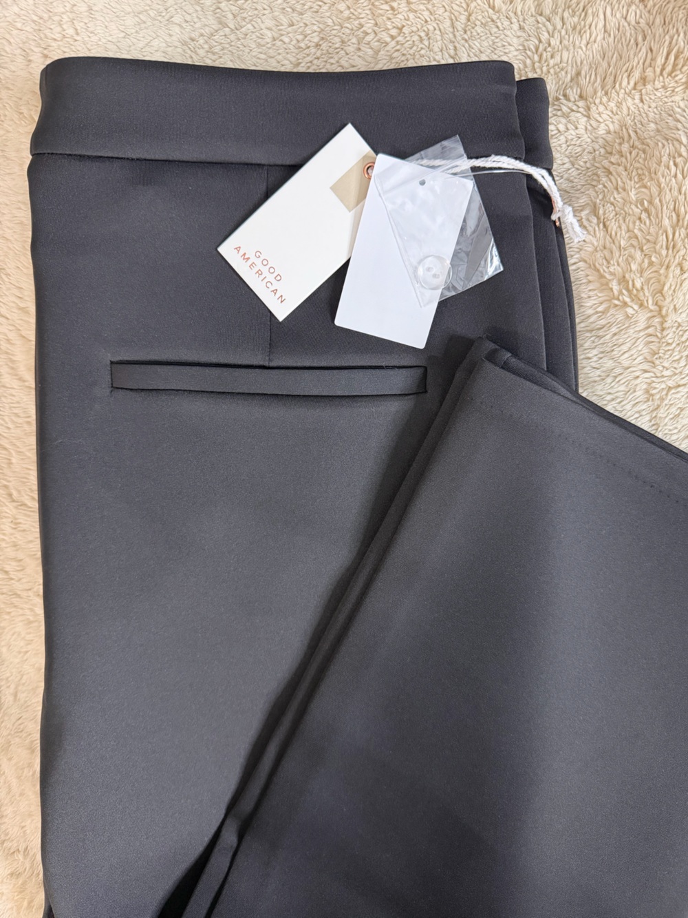 Good American Black Tailored Dress Pants - Picture 6 of 7